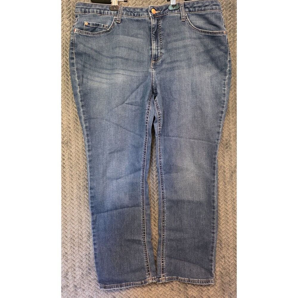 Lee Riders Women's Blue Stretch Jeans- size 20
